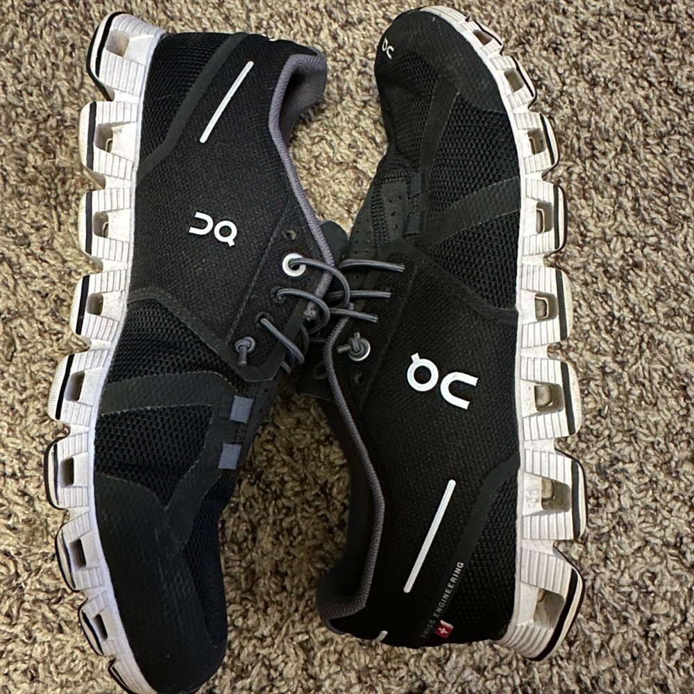 On Cloud running shoes